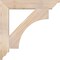 Ekena Millwork Westlake Traditional Smooth Bracket, Douglas Fir, 3 1/2"W x 24"D x 24"H BKT04X24X24WTL01SDF - alternate 2